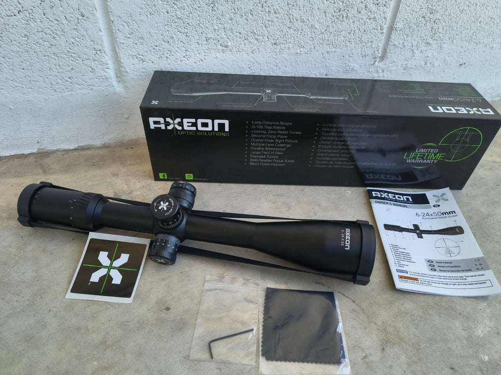 Mira Telescópica AXEON 6-24X50SF IGF