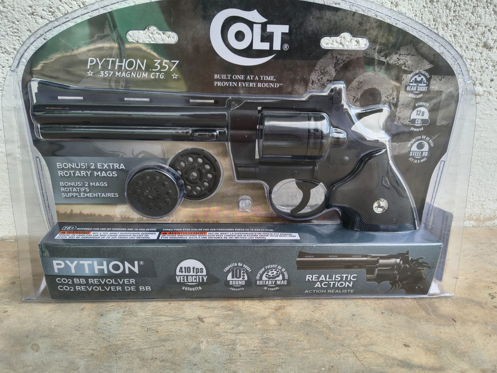 Pistola COLT PHYTON CO2