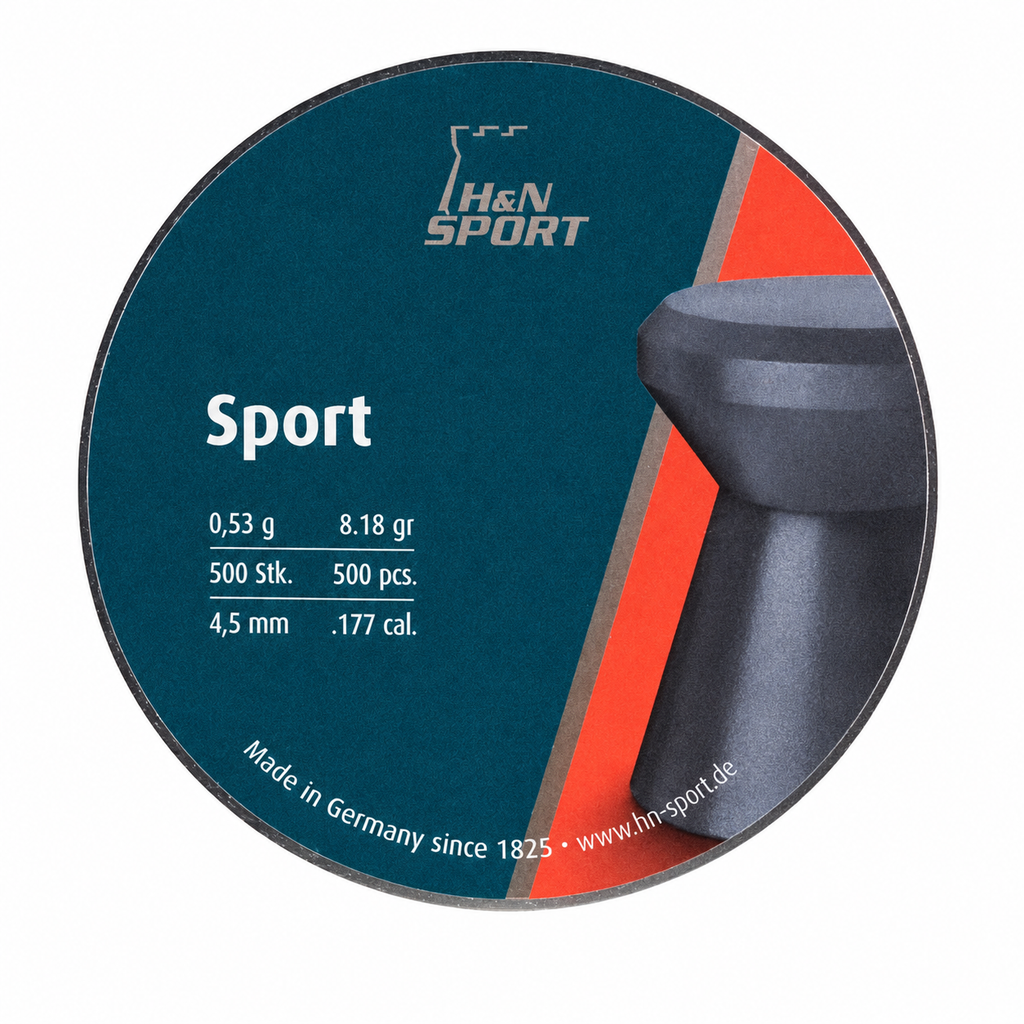 H&N Sport Modelo Sport Pellets .177 o 4.5 mm