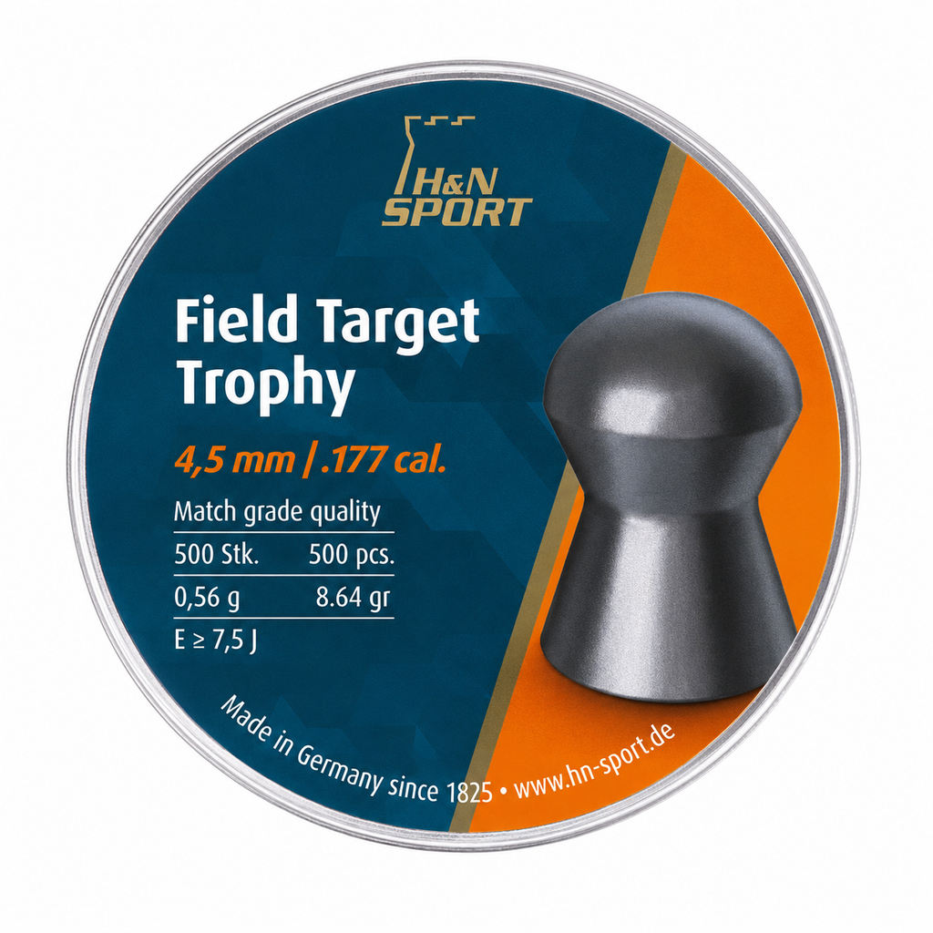 H&N Sport Modelo Field Target Trophy Pellets .177 o 4.5 mm