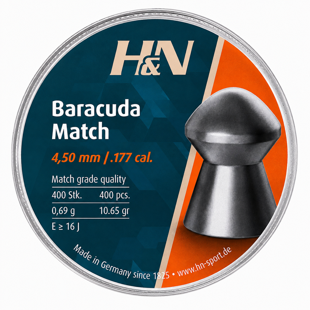 H&N Sport Modelo Baracuda Match Pellets 1.77 o 4.5 mm