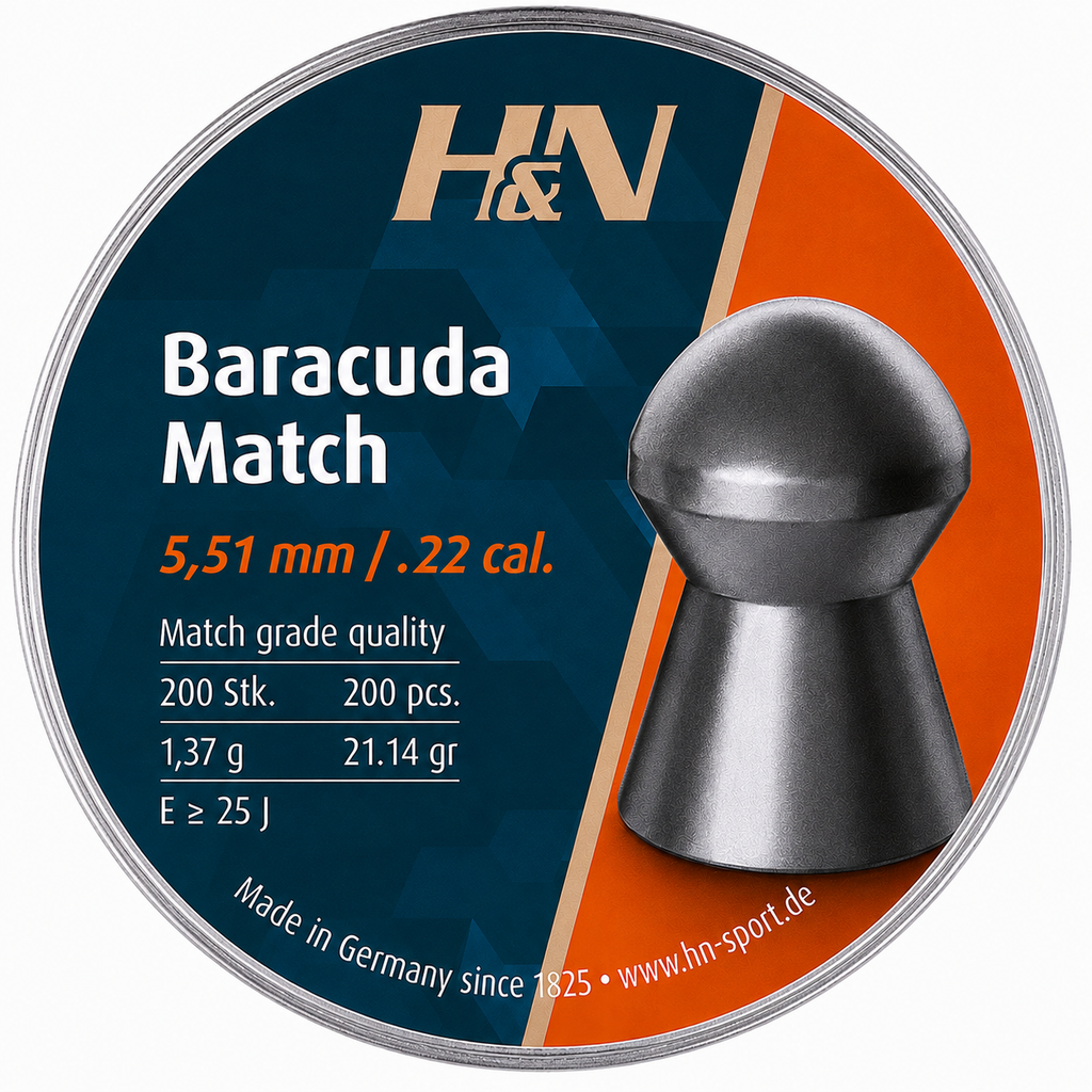 H&N Sport Modelo Baracuda Match Pellets .22 o 5.5 mm
