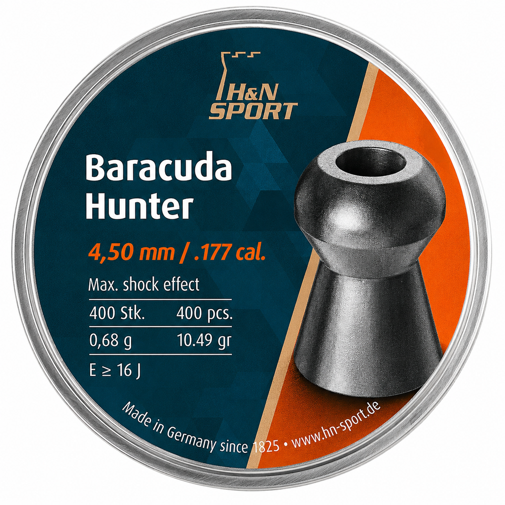 H&N Sport Modelo Baracuda Hunter Pellets .177 o 4.5 mm