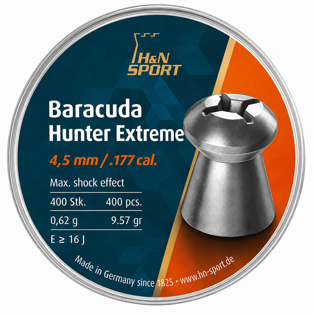 H&N Sport Modelo Baracuda Hunter Extreme Pellets .177 o 4.5 mm