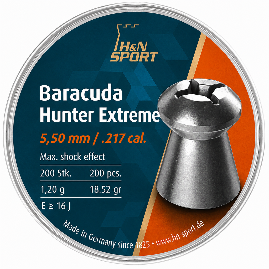 H&N Sport Modelo Baracuda Hunter Extreme Pellets .22 o 5.5 mm