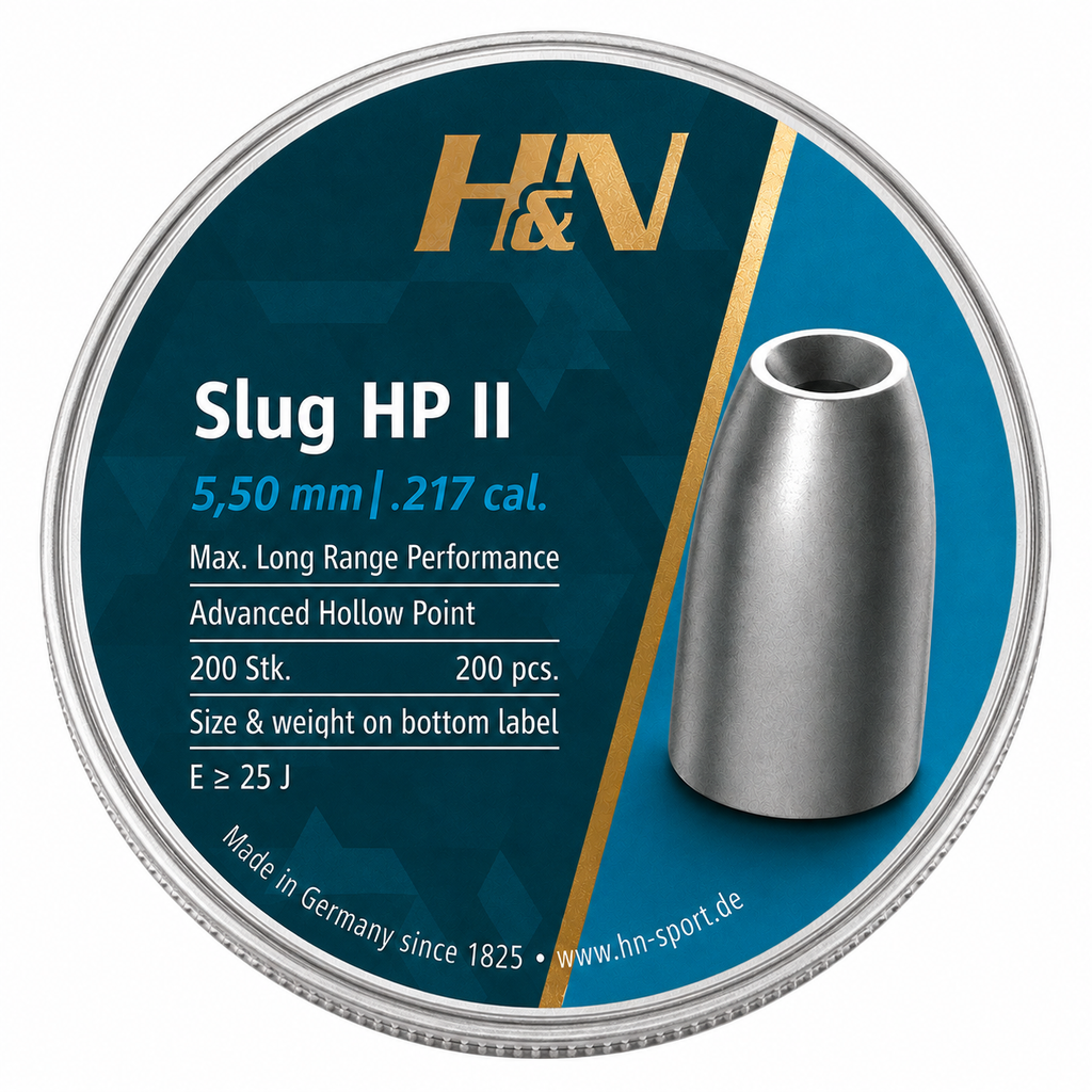 H&N Sport Modelo Slugs HP II .22 o 5.5 mm