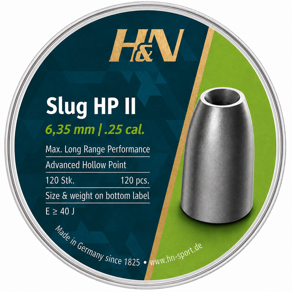 H&N Sport Modelo Slugs HP II .25 o 6.35 mm