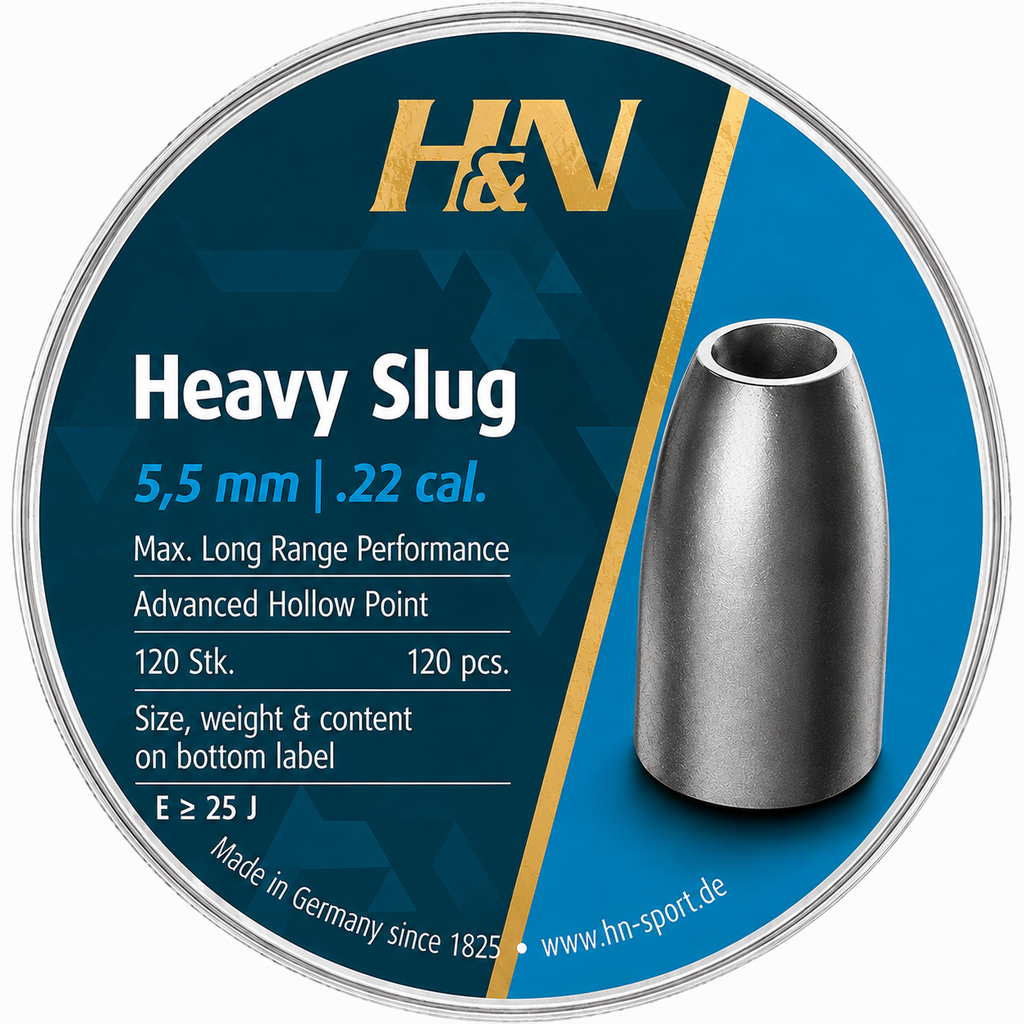 H&N Sport Modelo Slugs HP Heavy .22 o 5.5 mm