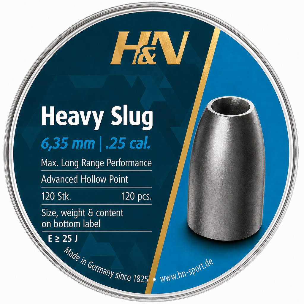 H&N Sport Modelo Slugs HP Heavy .25 o 6.35 mm